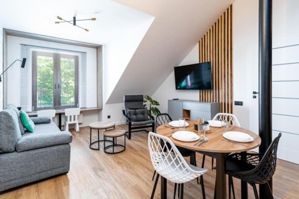 Apartament Dwa Pieterka W Szklarskiej ชกลาร์สกา ปอเรมบา ภายนอก รูปภาพ